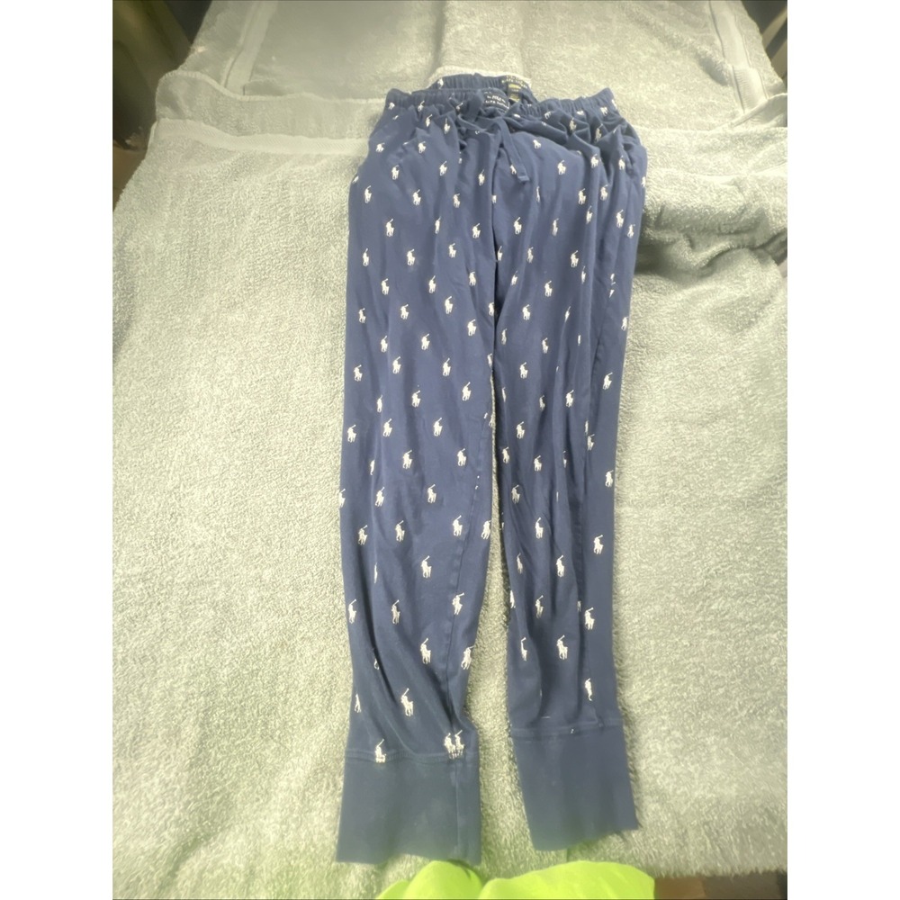Polo Ralph Lauren Pajama Pants Men Size Large All Over Pony Loungewear Sleepwear